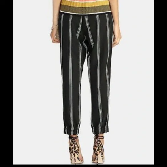 Rachel Roy Striped Joggers - Picture 2 of 8